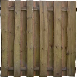 Tetzner & Jentzsch Sichtschutzelement 180 x 150 cm Braun Holz