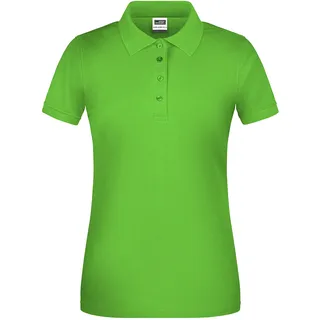 James & Nicholson Bio Workwear Polo Lime Grün 4XL