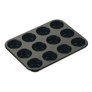 Zenker Muffinform Black Metallic 35 x 26,5 cm