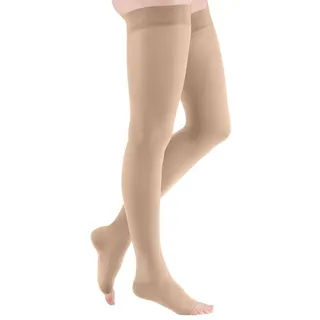 MEDI GMBH & CO. KG mediven comfort CCL2 AG Kompressionsstrümpfe normal (72-83 cm) o. Fußspitze Noppenhaftband 1 St