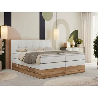 MKS Meble Albero 1 King 200 x 200 cm H3 Weiß