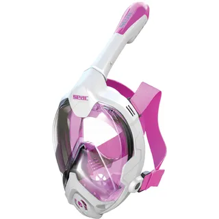 Seac Seacsub Magica Schnorchelmaske - White / Pink - S/M