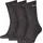 Tennissocken 3er Grau 43-46