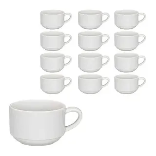 BAUSCHER Kaffeetassen SMART weiß 0,18 l, 12 St.