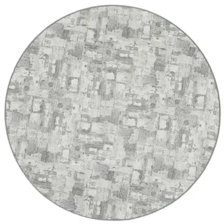Snapstyle Feinschlingen, Velour Teppich, Designerteppich Trend Rund
