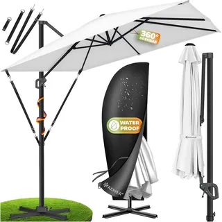 Kesser SUN XL 300 x 300 cm Weiß