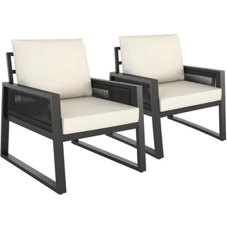 Tectake Captive Loungeset grau