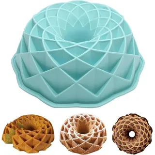 Famanu Gugelhupfform 24 cm - Silikon, blau