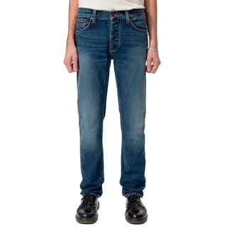 Nudie Jeans Solid Ollie Jeans - Denim Wild Blue - 30 - 30