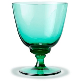 HOLMEGAARD Longdrinkglas Flow, Glas grün|weiß