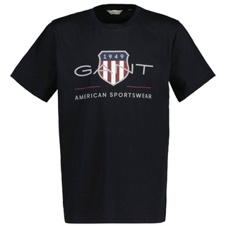 Gant T-Shirt Kinder T-Shirt - ARCHIVE SHIELD, Kurzarm schwarz 122/128Yourfashionplace