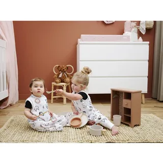 Meyco Babyschlafsack, Jumper 92 cm, 0.5 TOG, Sommer)