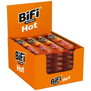 Bifi Fleischsnack Original Hot, herzhafte Salami, je 20 g, (40 Stück