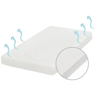 Babymatratze Pur, Babymatratze für Babybett, Baby Matratze, Ehrenkind, 9 cm hoch, (gratis Versand, Härtegrad (Weich - Mittelweich), Belastbarkeit: 30 kg 70 cm x 140 cm x 9 cm