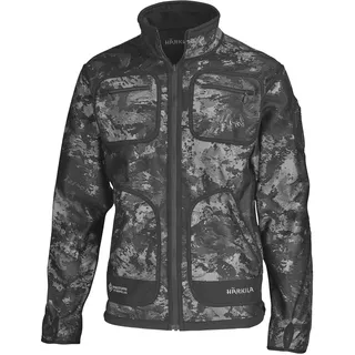 Härkila Fleecejacke Kamko Noctyx wendbar axis msp black/willow green XXL