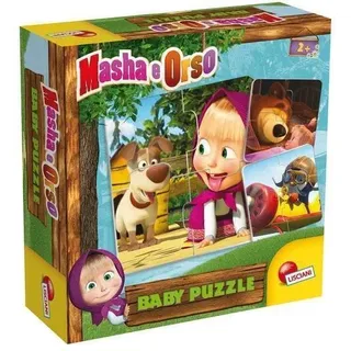 Puzzle 3w1. Baby Logic. Masza i Niedźwiedź