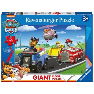 Ravensburger 3089 Paw Patrol, 24-teiliges riesiges Boden-Puzzle, Mehrfarbig