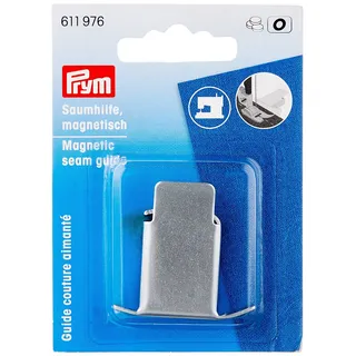 Prym Saumhilfe für Nahtzugaben, Stück Kunststoff, Silber