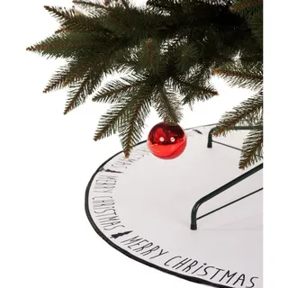 coopz Weihnachtsbaumdecke Weihnachtsbaumdecke Geschenke Christbaumdecke schwarz