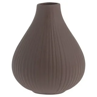Storefactory Scandinavia Dekovase Vase EKENÄS S braun, Ø8x9cm braun