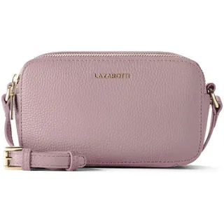 lazarotti Bologna Leather Umhängetasche Leder Gold/Pink