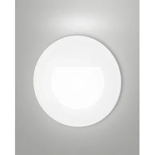 LED Einbauleuchte Außen Weiß Glas B:7,8 cm IP65 3000 K Einbaustrahler Terrasse