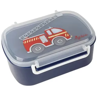 Sigikid 25408 - Brotdose Feuerwehr, inklusive zusätzlichem Rohkostschälchen