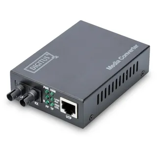 Digitus DN-82010-1 LAN, ST Simplex Netzwerk-Medienkonverter 100 MBit/s