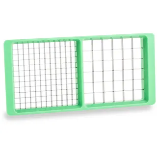Genius Nicer Dicer Exclusive Messereinsatz 7x7/14x14mm | Würfel & Stifte, G-NOX Edelstahl, Easy Switch-System, Ersatzteil, Modell A04942, Grün
