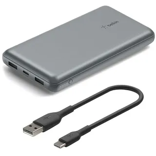 Belkin BoostCharge Powerbank 20K, Spacegrau, 20.000mAh