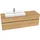 Waschbeckenunterschrank C02600RH 160 x 55 cm Kansas Oak