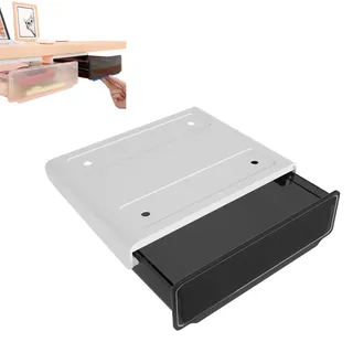 Selbstklebende Schublade, Schublade Stiftebox Schublade Unter Schreibtisch Versteckte Unterbauschublade Herausschiebbare Hidden Drawer Selbstklebende Schubladen-Organizer Für Zuhause Und Büro(03)