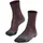 Wandersocken 1 Paar Rot Winetasting 41-42