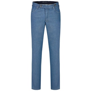 aubi: Bequeme Jeans aubi Perfect Fit Herren Sommer Jeans Hose Stretch aus Baumwolle High Flex Modell 577 blau 56