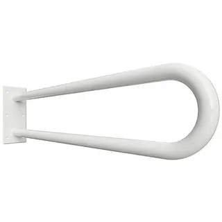 Brillantbad BELP Stützgriff in U-Form Eisen Weiß 100x250x829 mm, 120 kg Traglast für Bad & WC >> zum Bohren