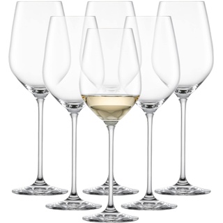 SCHOTT ZWIESEL Weißweinglas Fortissimo (6er-Set), elegante Weingläser für Weißwein, spülmaschinenfeste Tritan-Kristallgläser, Made in Germany (Art.-Nr. 112492)