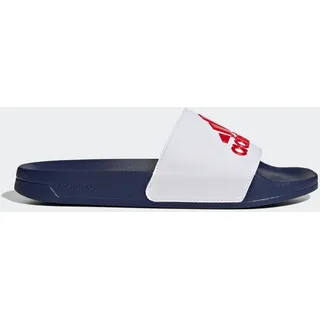 adidas Shower Adilette Cloud White / Better Scarlet / Victory Blue 39 1/3