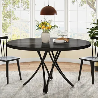 Runder Esstisch 120cm für 4–6 Personen Küchentisch Esszimmertisch Industrie