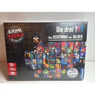 Die drei ??? - Das Geheimnis der Bilder - KOSMOS Krimi-Puzzle  -  NEU / OVP