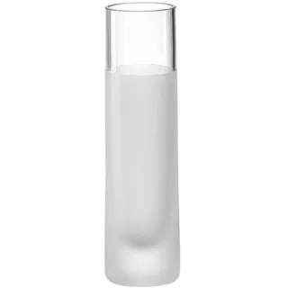 4er Set Leonardo Vase Novara 16,4 cm Glas Transparent Klar S (Small)