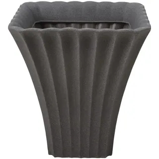 Hti-Living Blumentopf 40 x 40 x 45 cm Grau