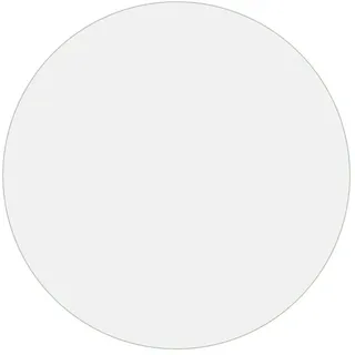vidaXL Tischfolie Matt Ø 100 cm 2 mm Grau