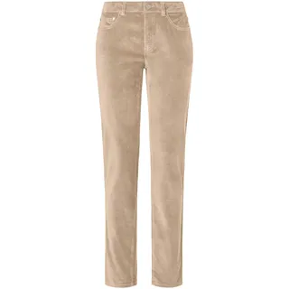 Tchibo - Samthose - Damen - Gr. 38 - braun