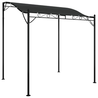vidaXL Markise, Sonnenmarkise Wasserfest UV-Schutz, Balkonmarkise Sonnenschutz mit Stahlrahmen, Regenschutz Überdachung Terrasse, Anthrazit 2x2,3 m 180 g/m2 Stoff Stahl