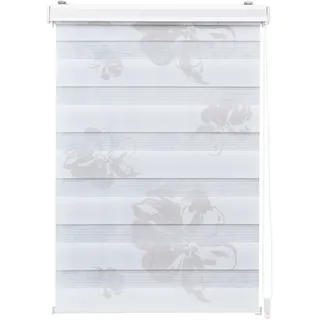 Doppelrollo FLORAL 80x210 cm (BH 80x210 cm) - bunt - BH 80x210 cm