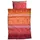 Satin orange 240 x 220 cm + 2 x 80 x 80 cm
