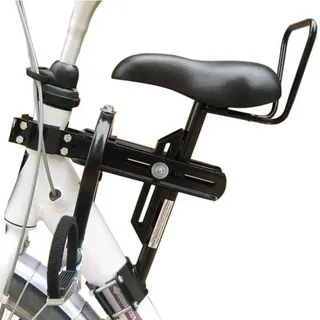 Sattelkindersitz auf Röhren Damenbike - Schwarz