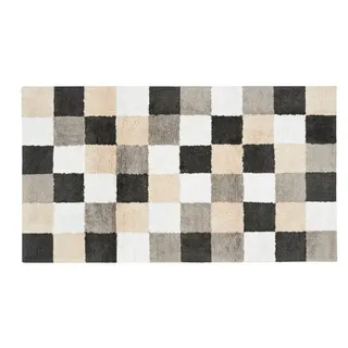 CAWÖ Badteppich Square 1011 Beige 60 x 60 cm
