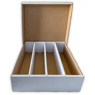Arkero-G Storage Box Aufbewahrungsbox/Sammelkarten Kiste für 4000 Karten wie Magic, Pokemon, Yugioh Monster Papp-Karton