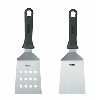 Westmark Pfannenwender Set 2tlg. 29 cm Edelstahl/Kunststoff Schwarz/Silber